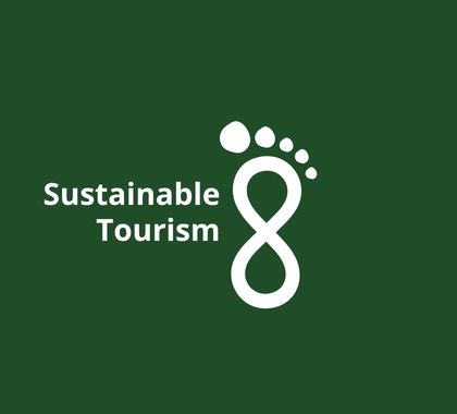 Sustainable tourism symbol